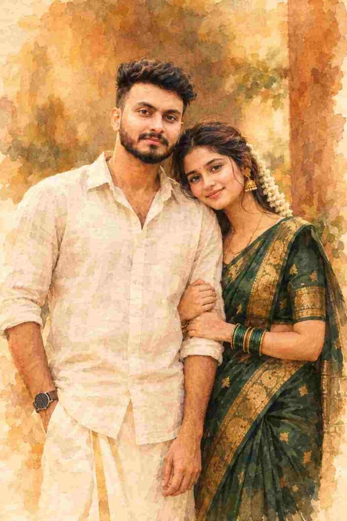 Gemini AI Couple Photo Editing