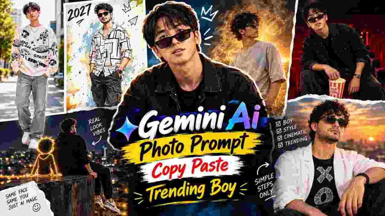 Gemini Ai Photo Prompt Copy Paste Trending Boy