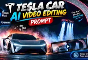 How To Create Tesla Car AI Video Editing Prompt