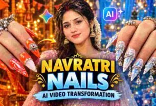 How to Create Trending Navratri Nails Transformation AI Video